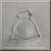 3.5 inch Santa Potato Money Sack Metal Cookie Cutter