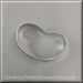 3.5 inch Jellybean Metal Cookie Cutter