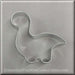 4 inch Brontosaurus Metal Cookie Cutter