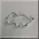 4 inch Triceratops Metal Cookie Cutter
