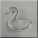 4 inch Swan Metal Cookie Cutter
