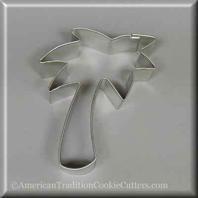 3.75 inch Palm Tree Metal Cookie Cutter