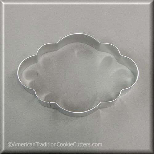 4.5 inch Plaque Metal Cookie Cutter