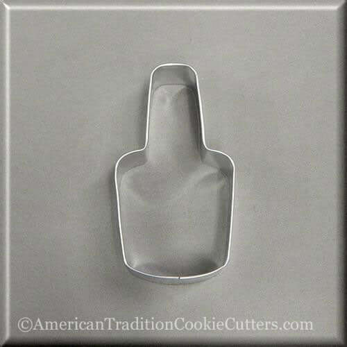 4 inch Makeup Nail Polish Metal Cookie Cutter