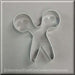 4 inch Scissors Metal Cookie Cutter