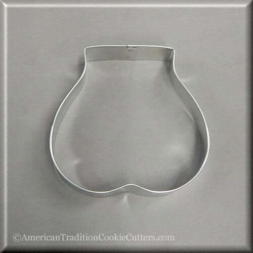 3.5 inch Ladies' Buttocks Butt Metal Cookie Cutter