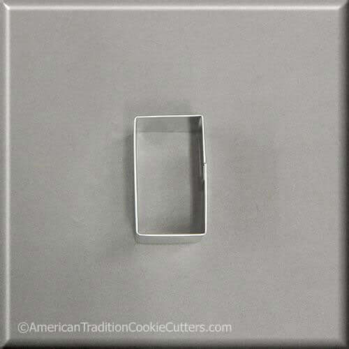 2 inch Gingerbread House Door Metal Cookie Cutter