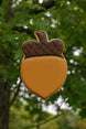 Acorn cookie made from 3.5 inch Acorn Metal Cookie Cutter