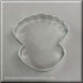4 inch Oyster Clam Shell Metal Cookie Cutter