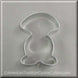 4 inch Alien Extra-Terrestrial Metal Cookie Cutter