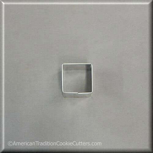 1.125 inch Gingerbread House Square Window Cookie Cutter