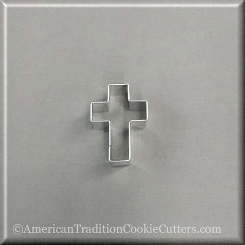 1.75 inch Mini Cross Metal Cookie Cutter