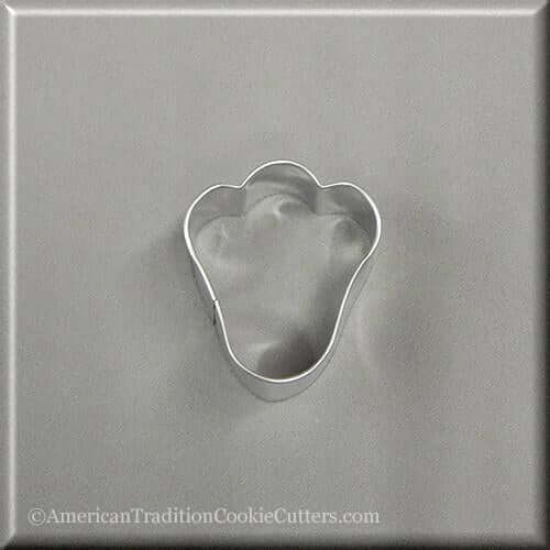 2 inch Mini Bunny Rabbit Foot Metal Cookie Cutter