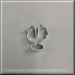 2 inch Mini Turkey or Rooster Metal Cookie Cutter