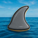 cookie from 2 inch Mini Shark Fin Metal Cookie Cutter