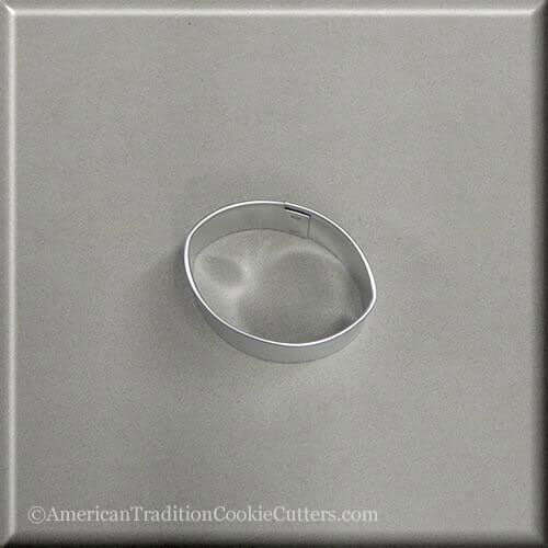 2 inch Mini Football Metal Cookie Cutter