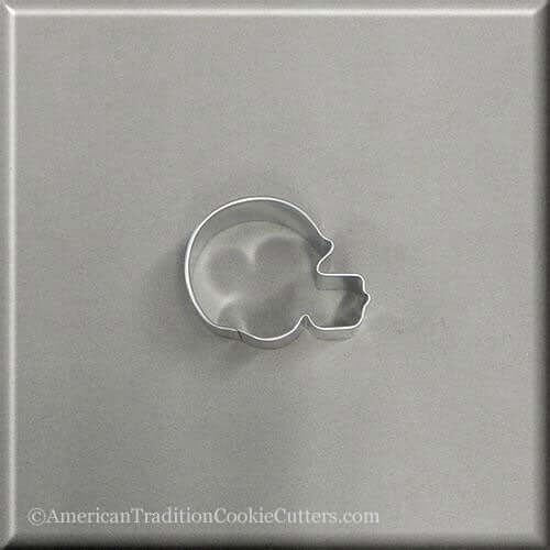 2 inch Mini Football Helmet Metal Cookie Cutter
