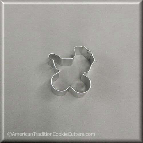 2 inch Mini Baby Carriage Metal Cookie Cutter