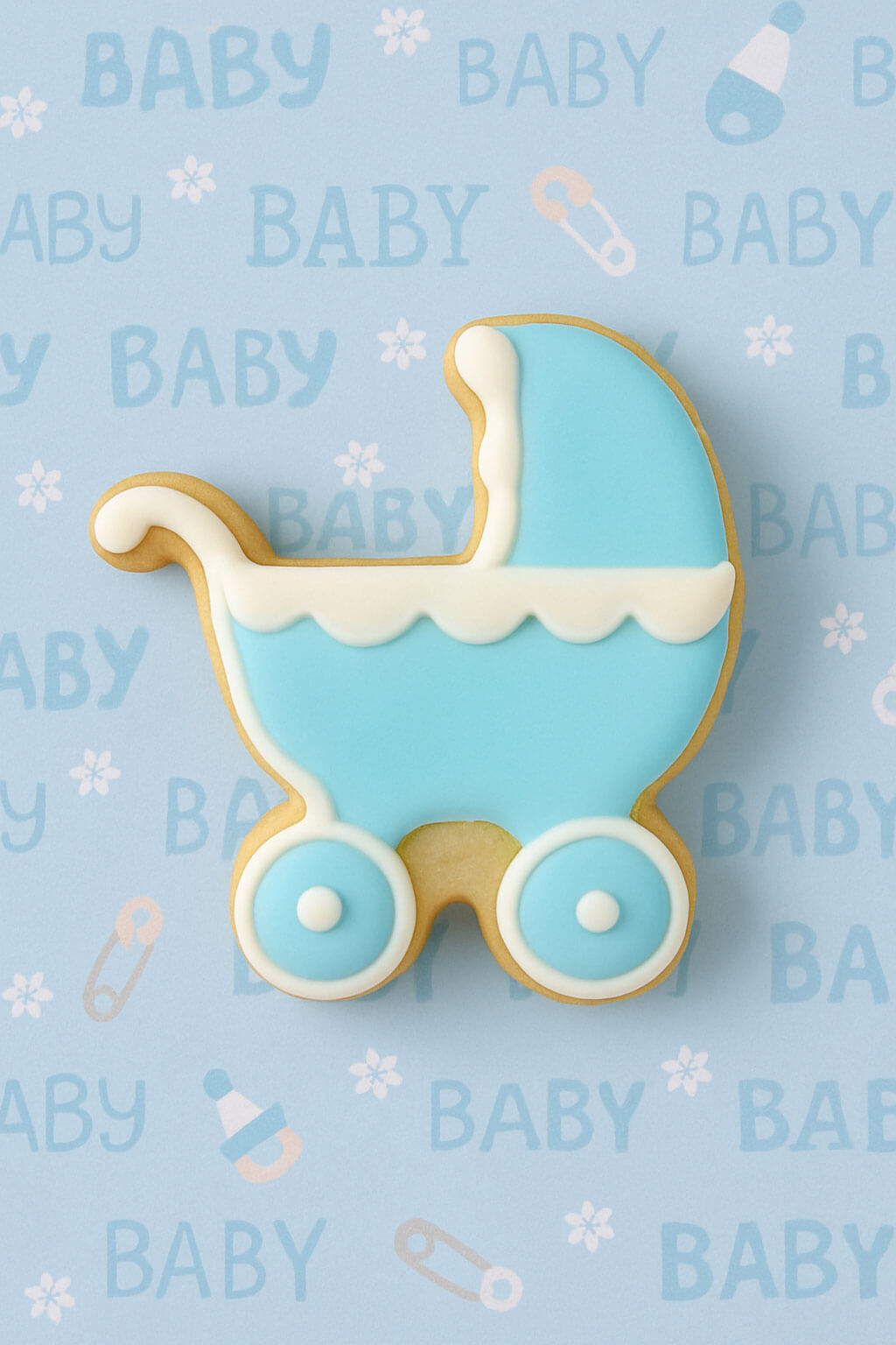2 inch Mini Baby Carriage Metal Cookie Cutter