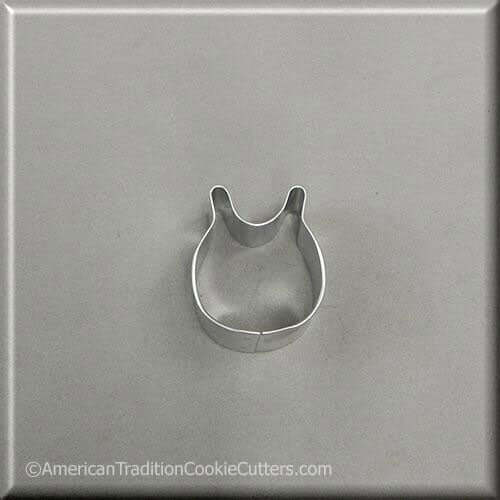 2 inch Mini Baby Bib Metal Cookie Cutter
