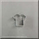 2 inch Mini T-Shirt Metal Cookie Cutter