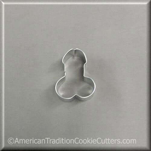 2 inch Mini Penis Metal Cookie Cutter