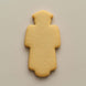 4.75 inch Graduation Graduate Metal Cookie Cutter shaped cookie on a neutral background.