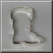 4 inch Santa Boot Metal Cookie Cutter