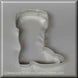 4 inch Santa Boot Metal Cookie Cutter