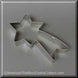 4 inch Shooting Star Metal Cookie Cutter
