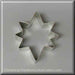 3.5 inch Star of Bethlehem Moravian Star Metal Cookie Cutter