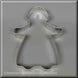 5 inch Gingerbread Girl Metal Cookie Cutter
