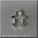 2.25 inch Mini Gingerbread Boy Metal Cookie Cutter