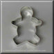 3.5 inch Gingerbread Boy Metal Cookie Cutter