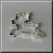 3 inch Reindeer Metal Cookie Cutter