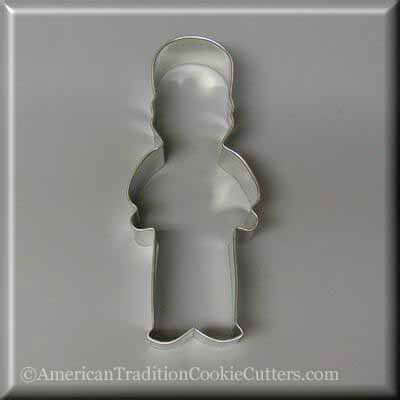 5 inch English Guard Nutcracker Metal Cookie Cutter