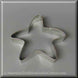 3.25 inch Folk Star or Starfish Metal Cookie Cutter
