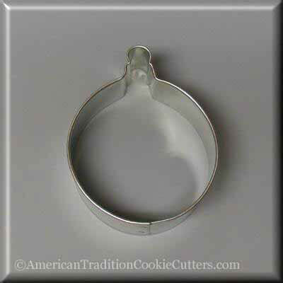 3 inch Ornament or Fishing Bobber Metal Cookie Cutter