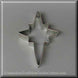 3.5 inch Star of Bethlehem Moravian Star Metal Cookie Cutter