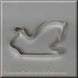 4.75 inch Santa's Sleigh Metal Cookie Cutter