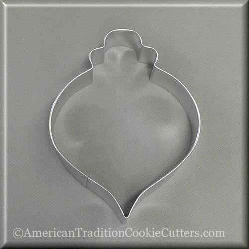 4.25 inch Christmas Ornament Metal Cookie Cutter