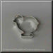 2.5 inch Chick Metal Cookie Cutter