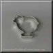 2.5 inch Chick Metal Cookie Cutter