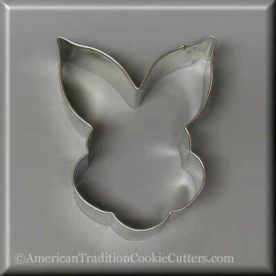 3.5 inch Bunny Face Metal Cookie Cutter