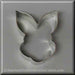 3.5 inch Bunny Face Metal Cookie Cutter