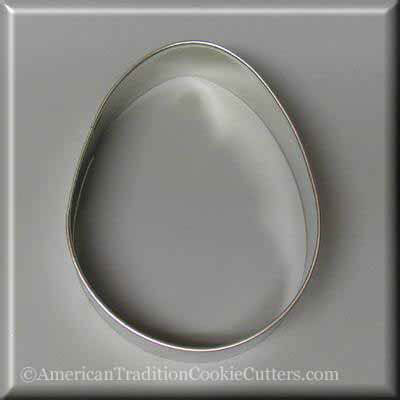 4 inch Easter Egg Metal Cookie Cutter