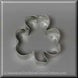 3 inch Shamrock Metal Cookie Cutter