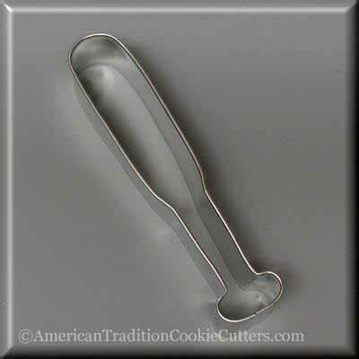 4.5 inch Baseball Bat Metal Cookie Cutter