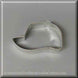 3 inch Baseball Cap Metal Cookie Cutter