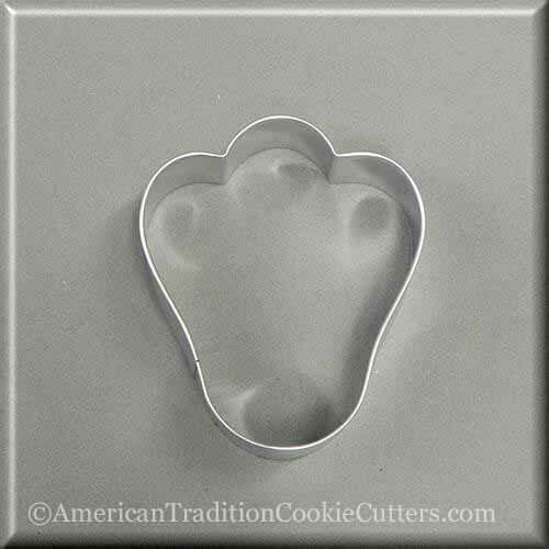 3.5 inch Bunny Rabbit Foot Metal Cookie Cutter